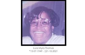 Aurora/Royal/ Pray Funeral Home ta anuncia fayecimento di Lura Myra Thomas 