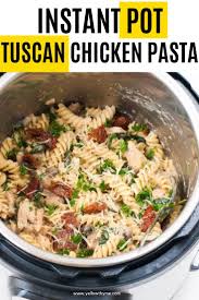 Instant Pot Tuscan Chicken Pasta Easy Creamy Chicken Pasta Recipe In 2020 Instant Pot Dinner Recipes Tuscan Chicken Pasta Chicken Pasta