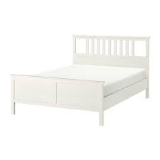 Hemnes Bed Frame King Leirsund White Stain Ikea Ikea Bettgestelle Ikea Hemnes Bett Ikea Bett