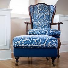 Waverly tucker resist colonial williamsburg collection jacobean floral and bird print from the williamsburg collection. Tucker Resist Indigo Fabric