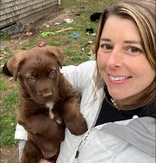 I know this is not a Newf -- but this is a friend of mine's litter from a  while ago and he is out and about --