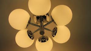 Kaiser Leuchten Hangelampe Decken Lampe Messing Chrom Opal Glas Kugel 60er J Top Hange Lampe Dekorative Lampen Glaskugel