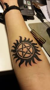 Pin By Alisha Reyes On Supernatural Supernatural Tattoo Baby Tattoos Tattoos