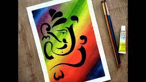 Ganesha Ganeshadrawing Ganesha Painting With Watercolor Paint With David Youtube The simple paint stamps are brightly colored and come in a selection that includes flowers, animals and figures. ganesha ganeshadrawing ganesha painting with watercolor paint with david
