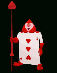 The Amazing Queen Of Hearts Soldier Card Google Search Punch Art Throughout Alice In Wonderland Card S Alice In Wonderland Man Clipart Queen Of Hearts Card