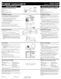 As per the information provided in the below microsoft compatibility center, canoscan lide 60 device is compatible with windows 10. Canon Canoscan Lide 70 Skrocona Instrukcja Obslugi Manualzz