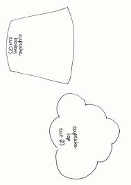 Cupcake Outline Printable Cupcake Outline Cupcake Coloring Pages Happy Birthday Cupcakes
