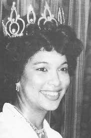 The last ever Dutch Caribbean Teenager pageant, Miss Teenage Festival 1987.  From left to right Sonale Cardoze, Moira Pietersz and Livia Marquita from  Curaçao. One of the reasons for the demise of