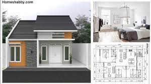 Fredy kodrat ( frd graphix ) status : Desain Dan Denah Rumah Minimalis Ukuran 8 X 12 M Ada 3 Kamar Tidur Tampil Lebih Nyaman Homeshabby Com Design Home Plans Home Decorating And Interior Design