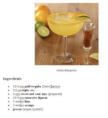 Italian Margarita Made A Pitcher Of This For Columbus Day Girls Night In We Emptied The Pitcher Big Hit E Boozy Drinks Margarita Recipes Margarita Drink