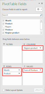 How To Create Stacked Column Chart From A Pivot Table In Excel