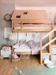 Doppel Hochbett Im Madelszimmer Kinder Zimmer Bett Kinderzimmer Hochbett Kinder Haus