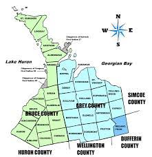 Situated at the very tip of the peninsula, the town of tobermory looks out onto. Bruce Grey Township Map Bruce Grey Branch Ontario Ancestors Ontario Genealogical Society