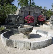 We've even included a fun infographic. Large Rustic Basin In Old Stones For Outdoor Landscaping