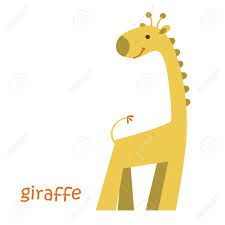 Giraffe Isoliert Giraffe Fur Ein Kind Zeichnen Lizenzfreie Fotos Bilder Und Stock Fotografie Image 85016203
