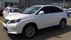 This 2015 lexus rx 350 4dr awd 4dr features a 3.5l v6 cylinder 6cyl gasoline engine. New White On Black 2015 Lexus Rx 350 Awd Sportdesign Edition Review West Edmonton Youtube