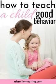 How To Teach A Child Good Behavior Using The Three P S Kids Behavior Kids Training Toddler Behavior
