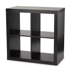Black 4 Cube Organizer Better Homes Gardens Square 4 Cube Organizer Solid Black Walmart Com In 2020 Cube Organizer 4 Cube Organizer Cube Storage