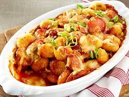 Currywurst Gnocchi Auflauf Rezept Gnocchi Auflauf Rezept Currywurst Und Abendessen Rezepte