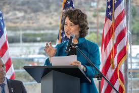 She's among the very few americans who has been appointed to two presidential cabinet positions: Transportation Secretary Elaine Chao Formalizes Interstate 5 Grant