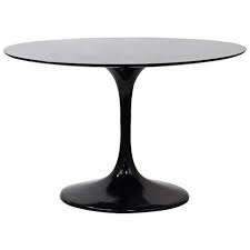 Lippa 39 Wide High Gloss Black Round Modern Dining Table 7j966 Lamps Plus Tulip Dining Table Modern Glass Coffee Table Dining Table