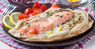 Recette De Papillote De Saumon Au Riz Citronne Facile Et Rapide A Realiser Gouteuse Et Dietetique Ingre Saumon Papillote Recettes De Cuisine Recette Poisson