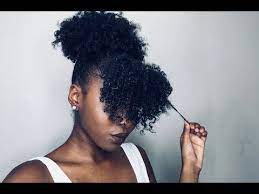 The first step to transitioning to natural hair is to stop chemically relaxing or treating your hair. Youtube 4c Natural Hair Natural Hair Bangs Natural Hair Tutorials