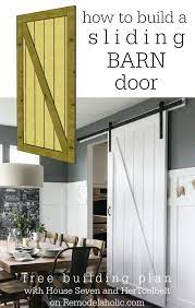 Remodelaholic Simple Diy Barn Door Tutorial Diy Barn Door Barn Doors Sliding Diy Barn Door Cheap