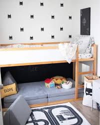 The Nugget Makes For A Great Bottom Bunk Including Under Ikea S Kura Bed Or As We Like To Say It S The Perfect Ikea Bunk Bed Toddler And Baby Room Kura Bed