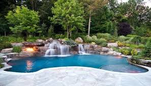 Pool Waterfall Ideas You Can Recreate In Your Backyard Decor Around The World Pool Renovation Backyard Pool Small Pool Design