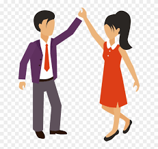 Business man and woman clipart. Cartoon Business Man And Woman Hand Giving High Five Clip Art Free Transparent Png Clipart Images Download