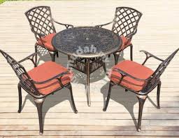 With the right preparation and environmental, eating outside can be a magical experience. Outdoor Table Chair Set Beach Nsy Furniture Decoration For Sale In Petaling Jaya Selangor Mudah My