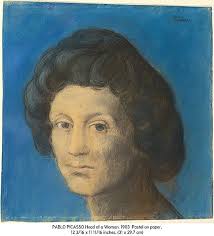 It is a series of paintings where shades of blue dominate every piece and the mood that pervades these works is one of profound melancholy. Die National Gallery Of Art In Washington Dc Restituiert Pablo Picassos Head Of A Woman Kopf Einer Frau Aus Der Blauen Periode An Die Erben Des Nazi Opfers Und Prominenten Berliner Bankiers Paul