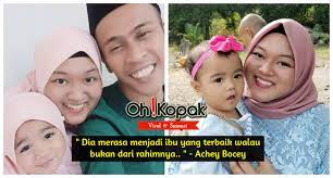 Pelawak abam bocey dan isteri siti norhidayah menyambut kelahiran bayi lelaki pertama di hospital selayang. Dia Merasa Menjadi Ibu Yang Terbaik Walau Bukan Dari Rahimnya Achey Bocey Oh Kopak