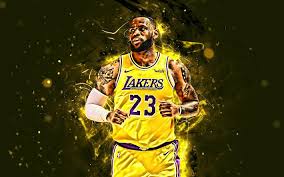 He is often considered the best basketball. Download Wallpapers 4k Lebron James Yellow Uniform Nba Los Angeles Lakers Basketball Stars Neon Lights Lebron Raymone James Sr La Lakers Abstract Art Creative Basketball Lebron James Lakers For Desktop Free Pictures