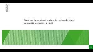 Wear a mask, social distance and stay up to date on new york state's vaccination program. Conference De Presse Covid 19 Point Sur La Vaccination Dans Le Canton De Vaud Youtube