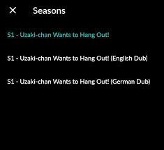 So a bit random but Uzaki chan now has a German dub on crunchyroll 😳 : r/ UzakiChan