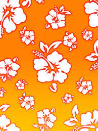 Floral background with tropical hawaiian flowers, leaves and pineapples. Hawaiian Flower Background By Rengurenge On Deviantart Hawaiian Flowers Flower Backgrounds Flower Wallpaper