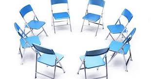 Group Of Empty Chairs In A Circle Stock Photos Page 1 Masterfile Circle Chair Chair Stock Photos