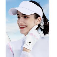 Guanto da Golf in pelle da donna FINGER TEN con pennarello a sfera Extra  Grip 1 confezione, mano sinistra destra Fit Ladies Girls