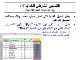 يؤدي هذا الخيار إلى تطبيق التنسيق الشرطي على كل خلايا البيانات، وهذا هو الخيار الأفضل لإنشاء تدرّج بصري عند ترتيب البيانات حسب المتوسط وما إلى ذلك. Introducing Excel Microsoft Office Excel Is A Computer Program Used To Enter Analyze And Present Quantitative Data A Spreadsheet Is A Collection Of Ppt Download