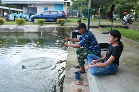 Danlanud Sutan Sjahrir Ajak Anggota Mabur Di Kolam Pancing Dirgantara