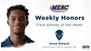 Dillard Takes Home MEAC Weekly Accolade