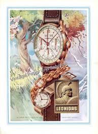 Leonidas Watch Factory St Imier Switzerland Vintage 1946 Swiss Ad Advert Suisse 1940s Art Deco Watch Vintage Posters Vintage Advertisements
