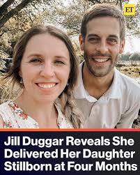 Jill Duggar and her husband, Derick Dillard, are sharing a heartbreaking  family update. The 'Counting On' stars revealed that their fourth child, a  baby girl, was born a stillborn. 💔 Tap the