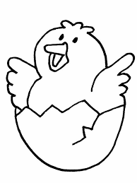 Emblem with chicken hatches eggs. Easter Coloring Pages Easter Coloring Pages Chicken Coloring Pages Animal Coloring Pages Easter Egg Coloring Pages