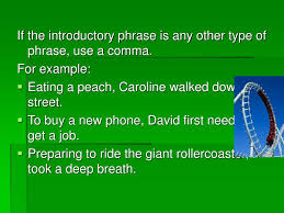 Check spelling or type a new query. Ppt Introductory Phrases And Clauses Powerpoint Presentation Free Download Id 6079879