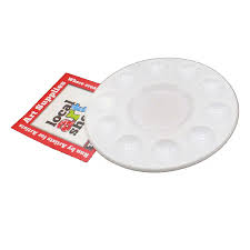Plastic Circular Palette 10 Well Watercolour