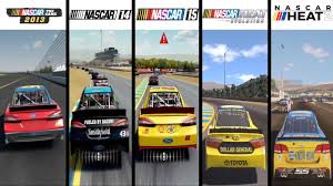 The first nascar game for playstation 4 and xbox one is on the way. Nascar The Game 2013 Vs Nascar 14 Vs Nascar 15 Vs Nascar Heat Vs Nascar Heat 2 Comparison Youtube