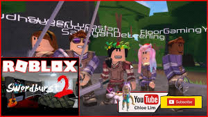 A cool game in a lego game called roblox swordburst 2 is a ripoff game of a weeaboo cartoon named sword art online.this game is also known as farming/grinding simulator. Chloe Tuber Roblox Swordburst 2 Gameplay We Have A Team Of Five Playing The Game As A Crew